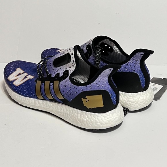 Men\'s Adidas Speedfactory AM 4 Washington Huskies Running Shoes 3M FX7254 SZ 12 main image 14